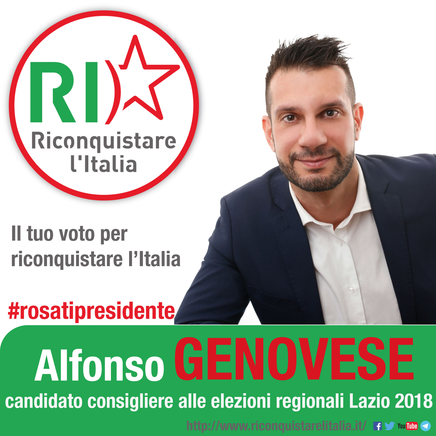 L’appello al voto di ALFONSO GENOVESE (ROMA)